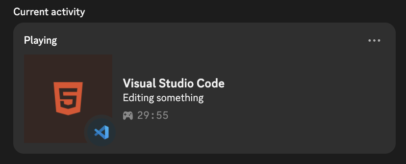 Screenshot of Discord Presence