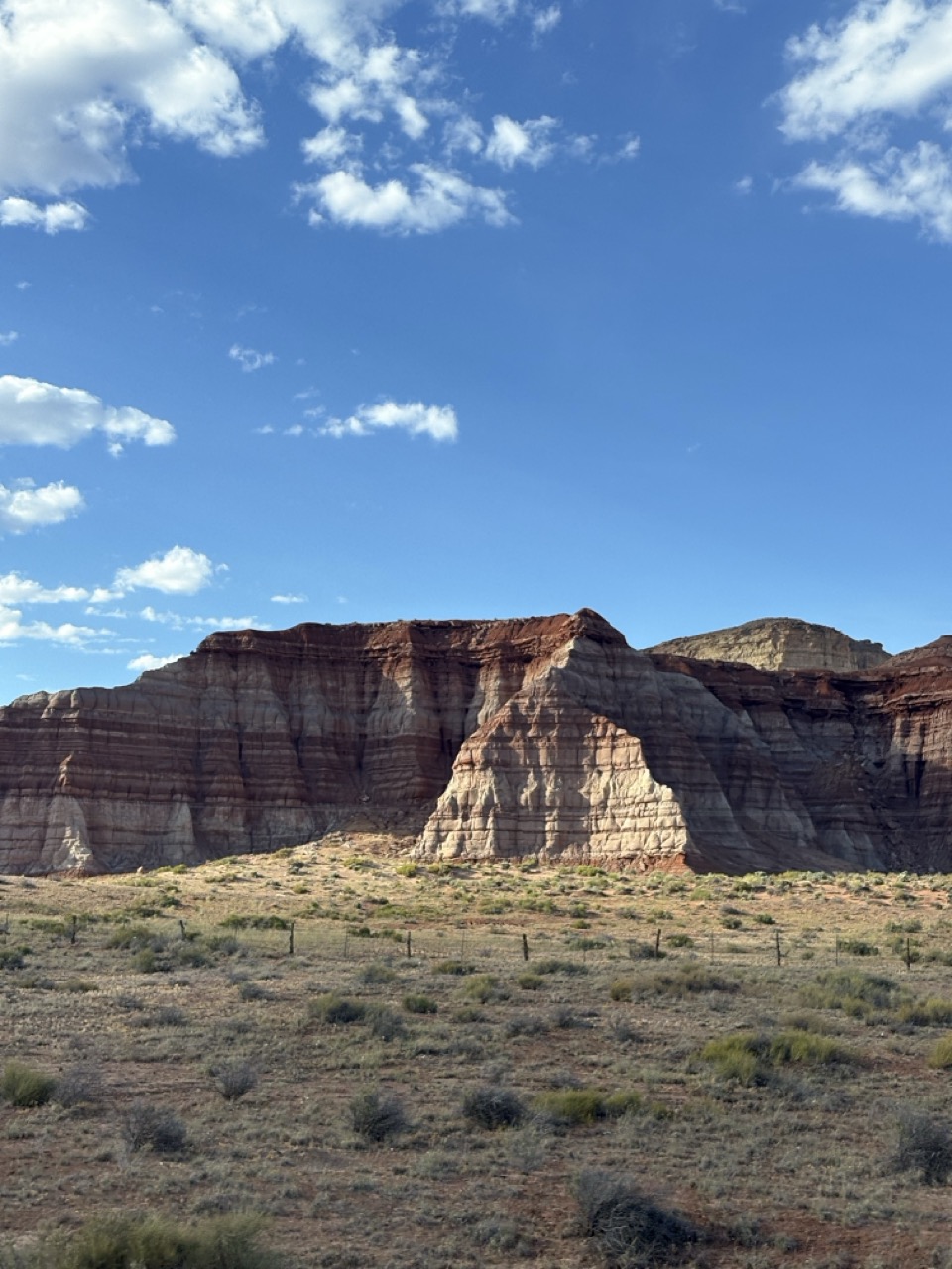 A rock mountain in Kanab, UT.